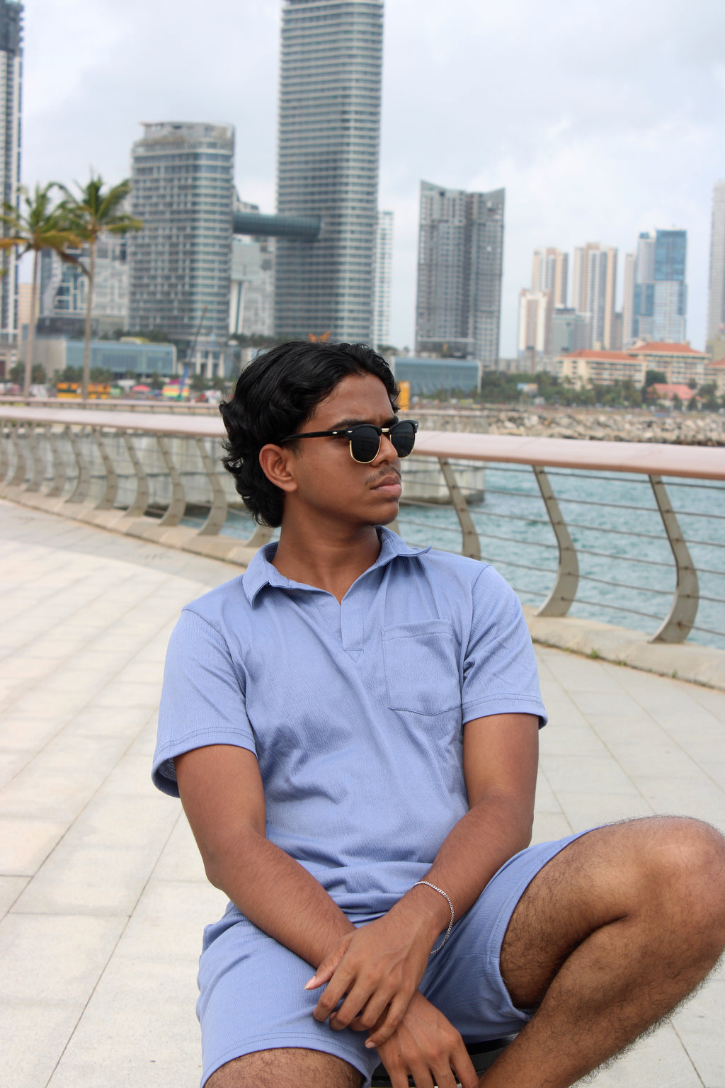 Crepe Collection  (Ice  Blue)