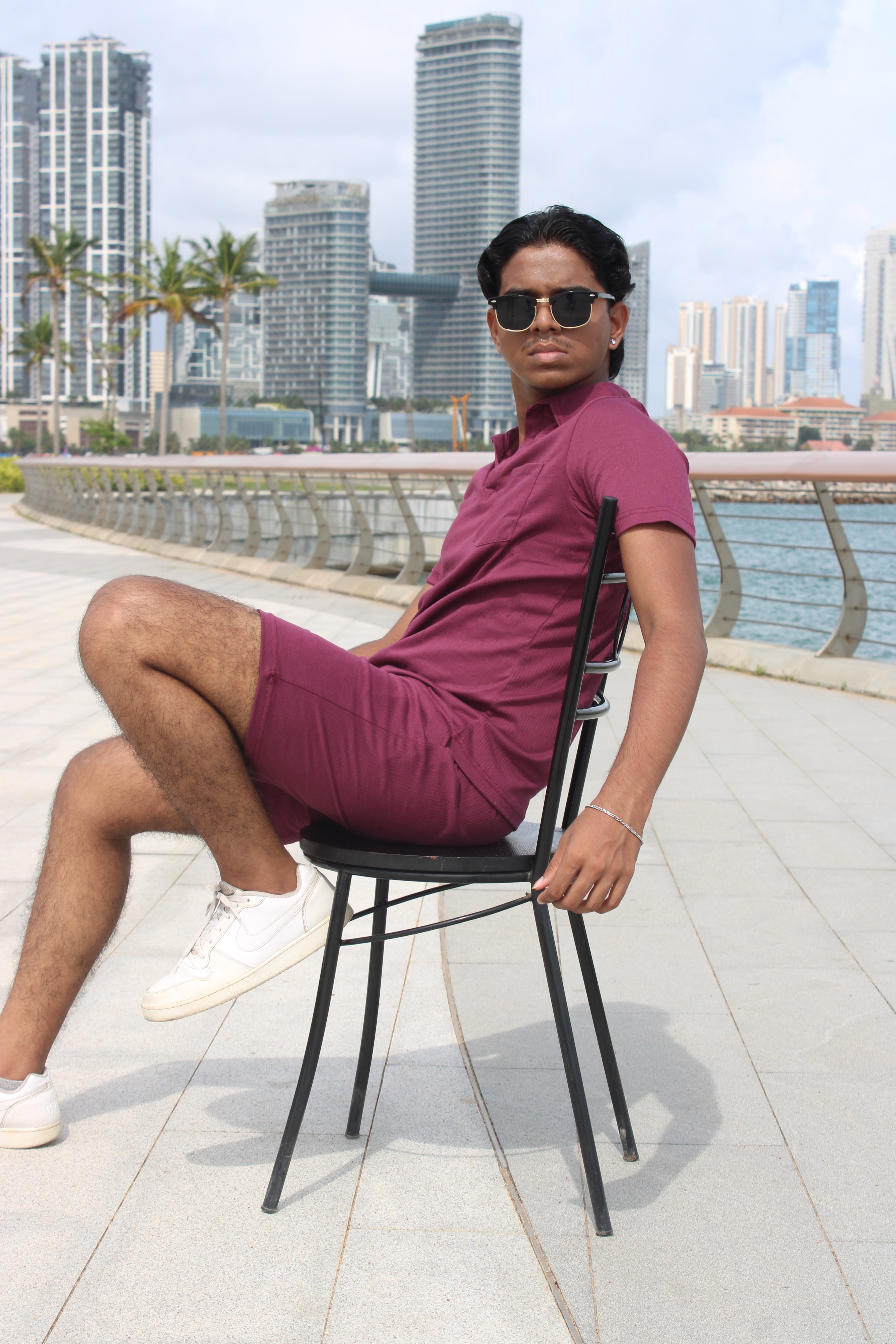 Crepe Collection (Maroon)