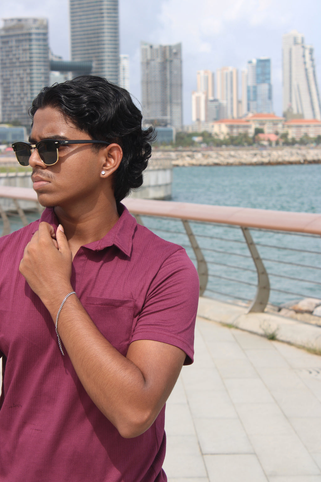 Crepe Collection (Maroon)